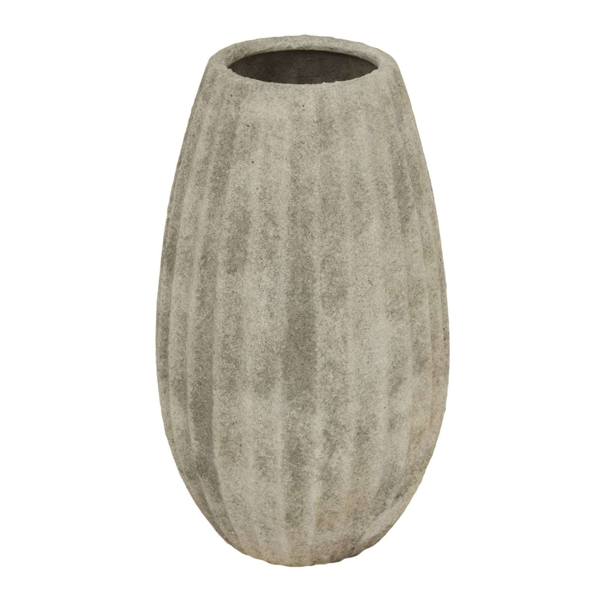 Catania Medium Olpe Vase LIGHT GREY CERAMIC Shades 4 Seasons