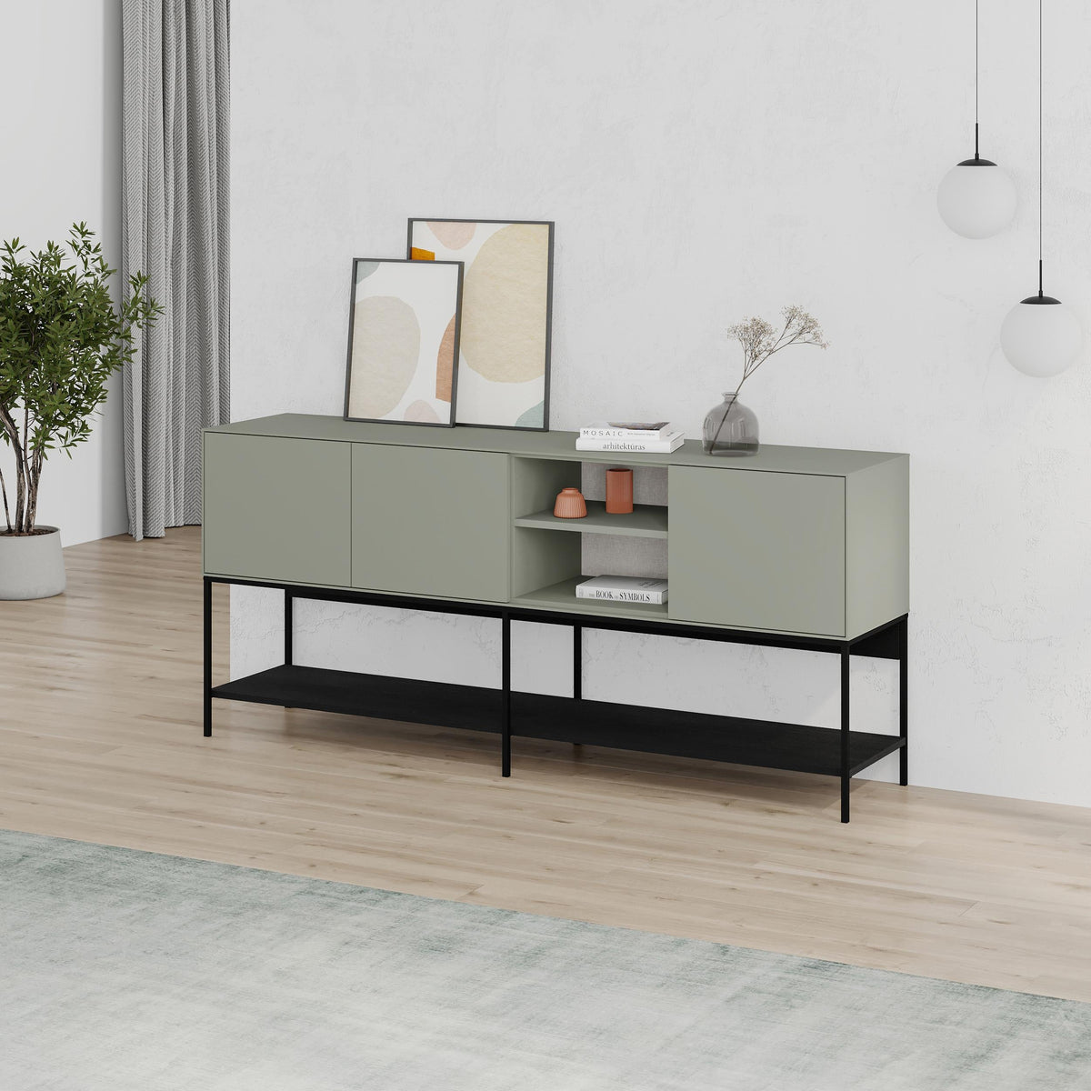 Amira Console Table Modern Sideboard & Storage Unit