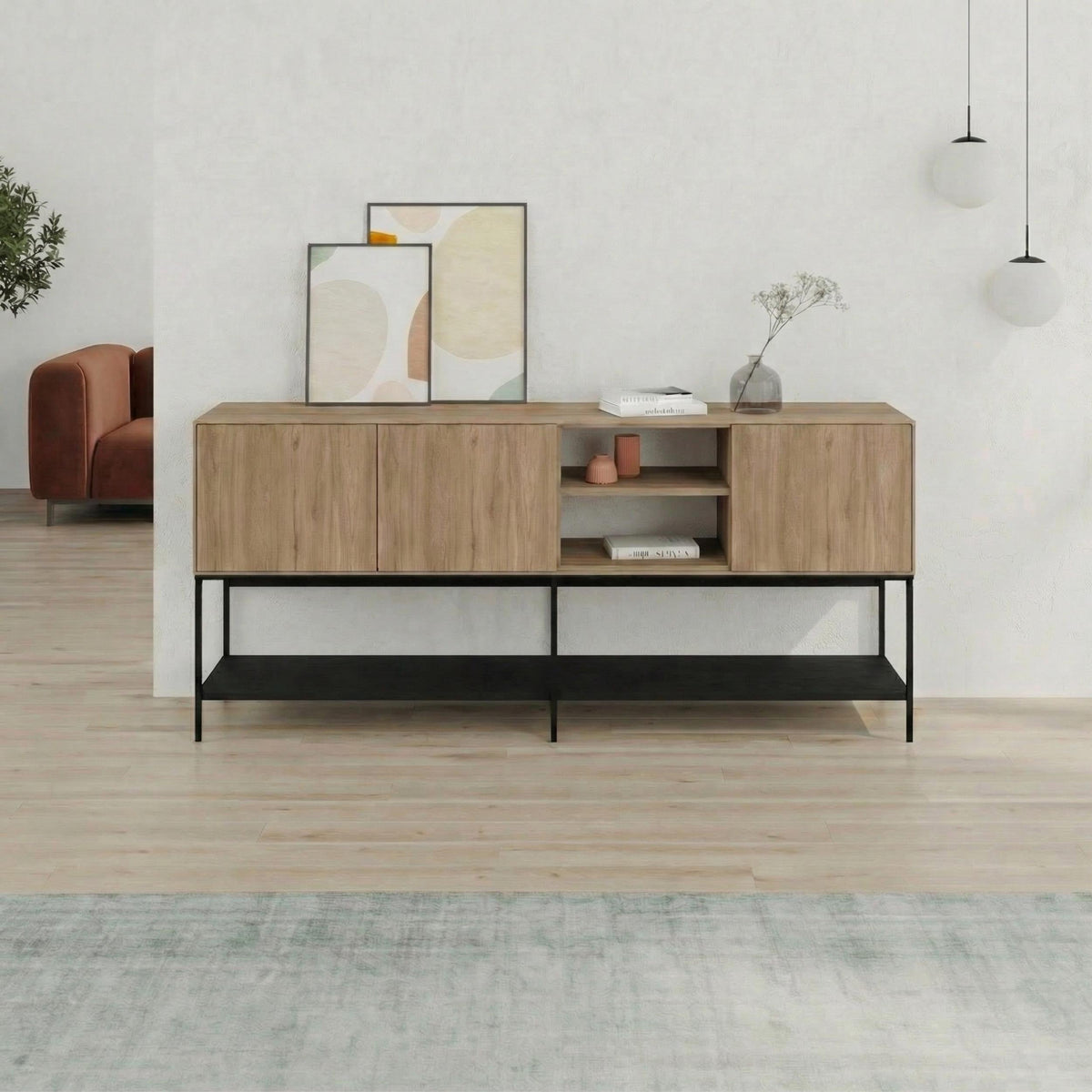 Amira Console Table Modern Sideboard & Storage Unit