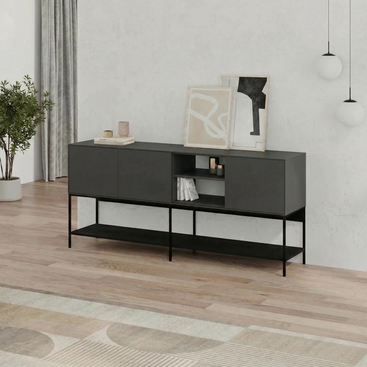 Amira Console Table Modern Sideboard & Storage Unit