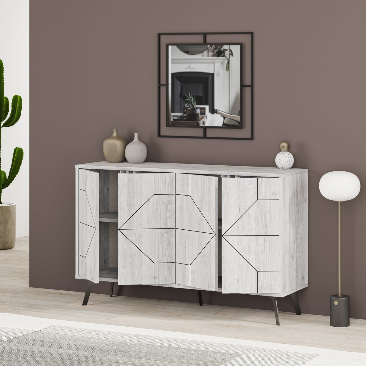 Dune Console Sideboard Display Unit 123cm