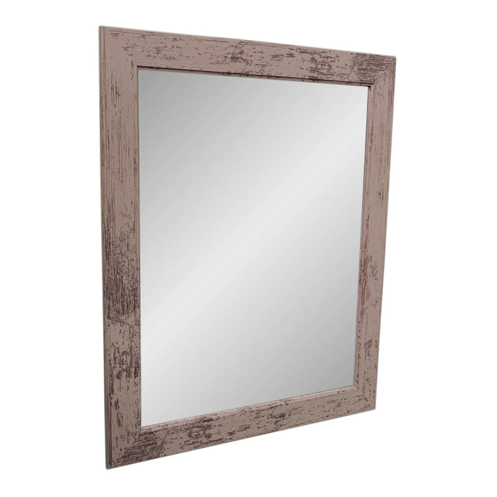 Grey Wooden Mirror 60x50cm - Shades 4 Seasons