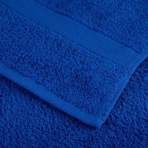 vidaXL Black Cotton Towel Set – Soft & Absorbent Decor vidaXL