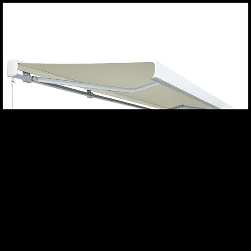 vidaXL Manual Retractable Awning Burgundy 300x250 cm vidaXL