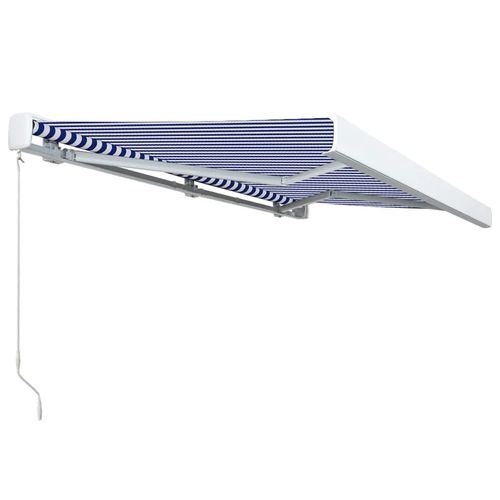 vidaXL Manual Retractable Awning Burgundy 300x250 cm vidaXL