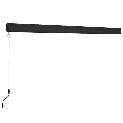 vidaXL Manual Retractable Awning Burgundy 300x250 cm vidaXL