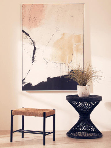 Astratto Natural Pink And Classic Wall Art Orsina