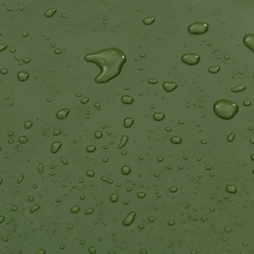 vidaXL Picnic Blanket with Pegs Green 205x155 cm vidaXL