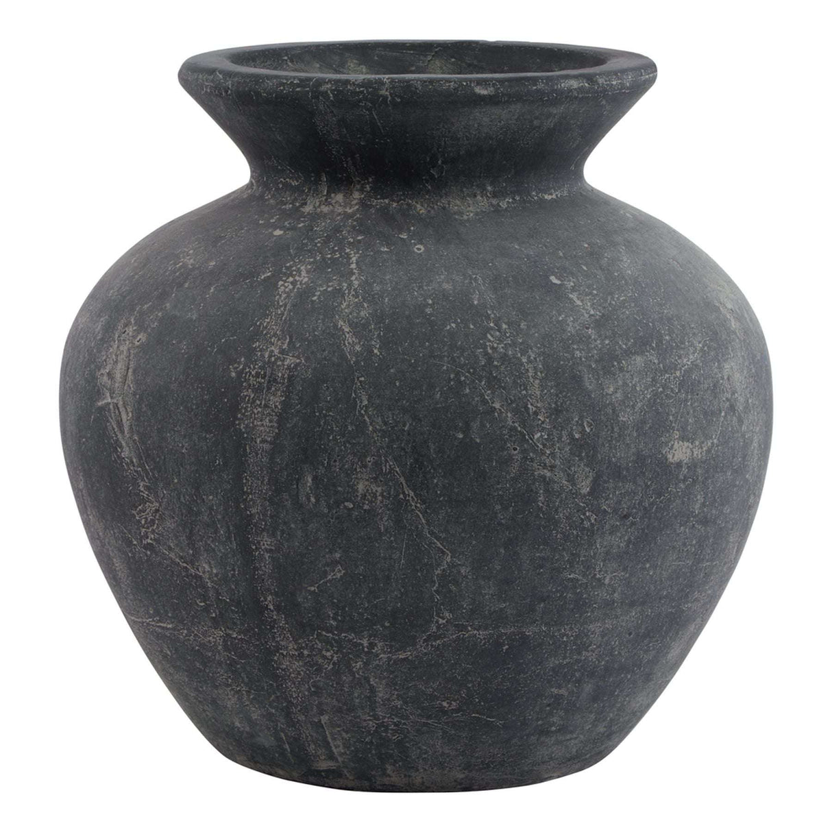 Grey Amalfi Vase by Shades 4 Seasons GREY CERAMIC Shades 4 Seasons