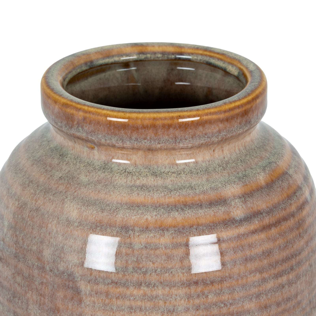 Amphora Vase with a unique glazed finish, perfect for Black Friday ornaments and Christmas decorations