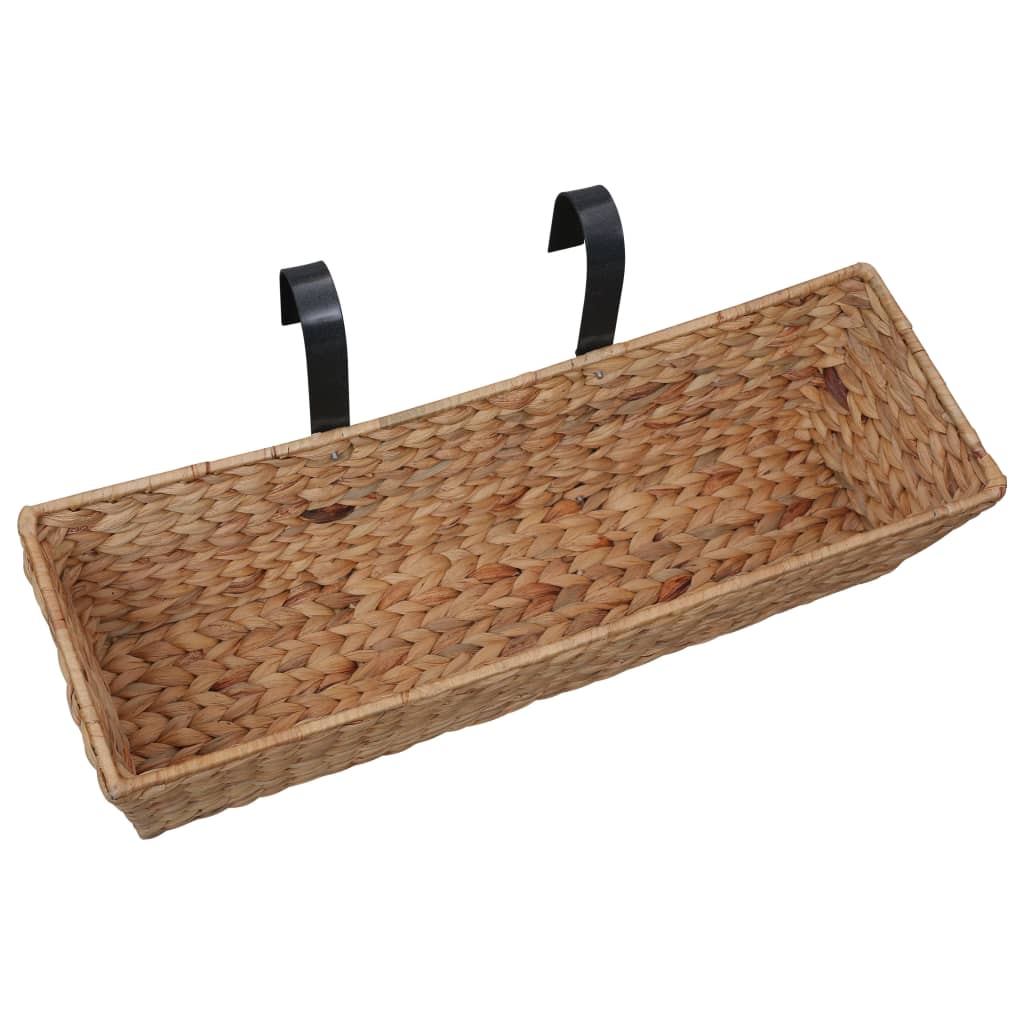 vidaXL Water Hyacinth Planters 2 pcs vidaXL