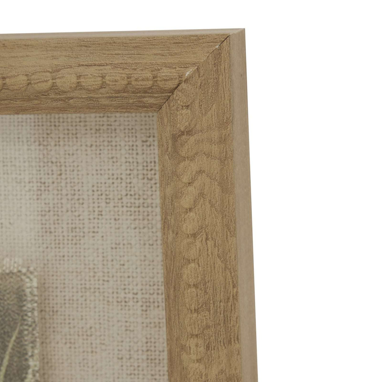 Framed artwork on linen showcasing a textured design by Shades 4 Seasons for elegant decor