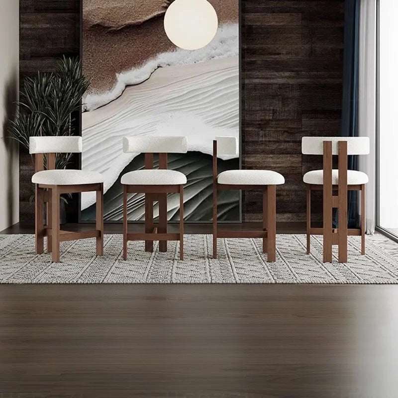Nisu Home Bar Stool set with stylish design and comfortable seating, ideal for modern interiors