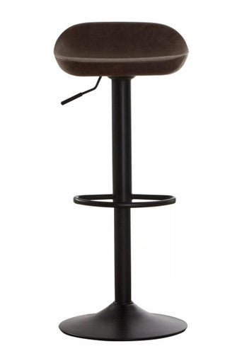 Dalston Set Of Two Mocha Bar Stools Orsina
