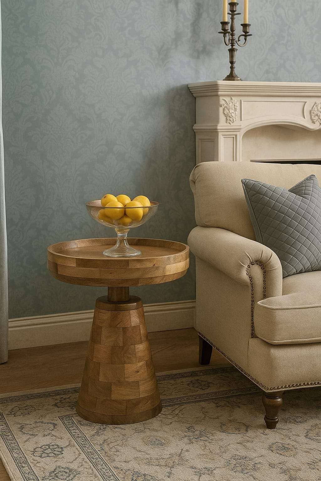 Verty Furniture Stylish Wooden Bedside Table for Home Verty Furniture