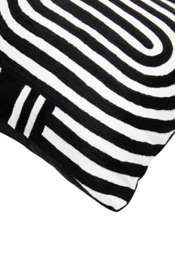 Bosie Ozella Black And White Cushion Orsina