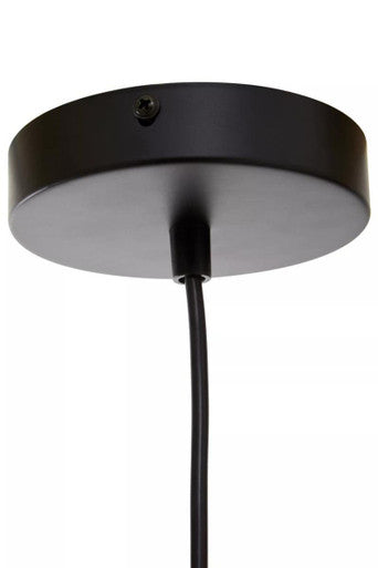 Orsina Pendant Light Ceiling Mount in Black with a Simple and Modern Design