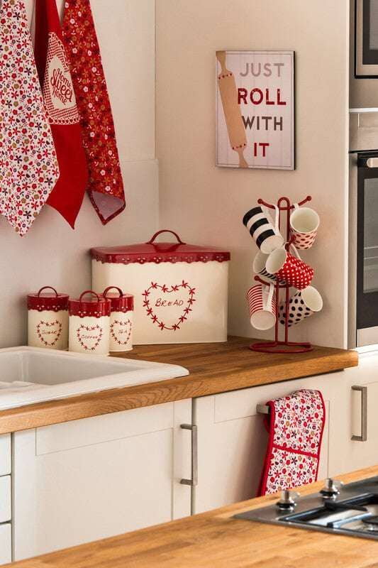 Anglaise Tea Coffee and Sugar Canister Set Orsina