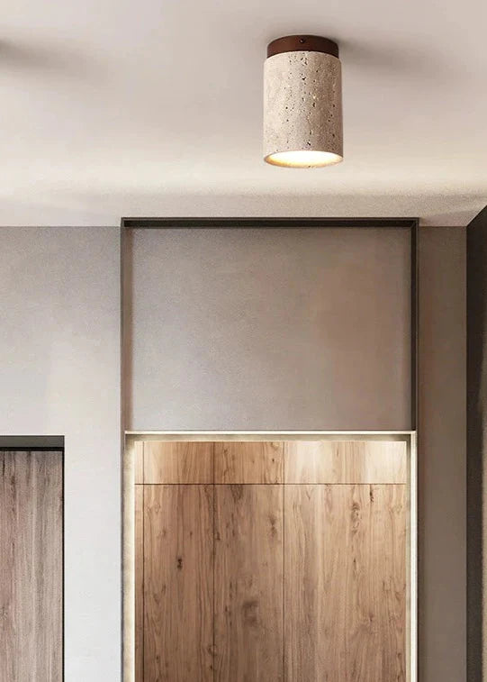 Nisu Home Stylish Ceiling Lamp with a Modern Concrete Design, Perfect for Contemporary Interiors