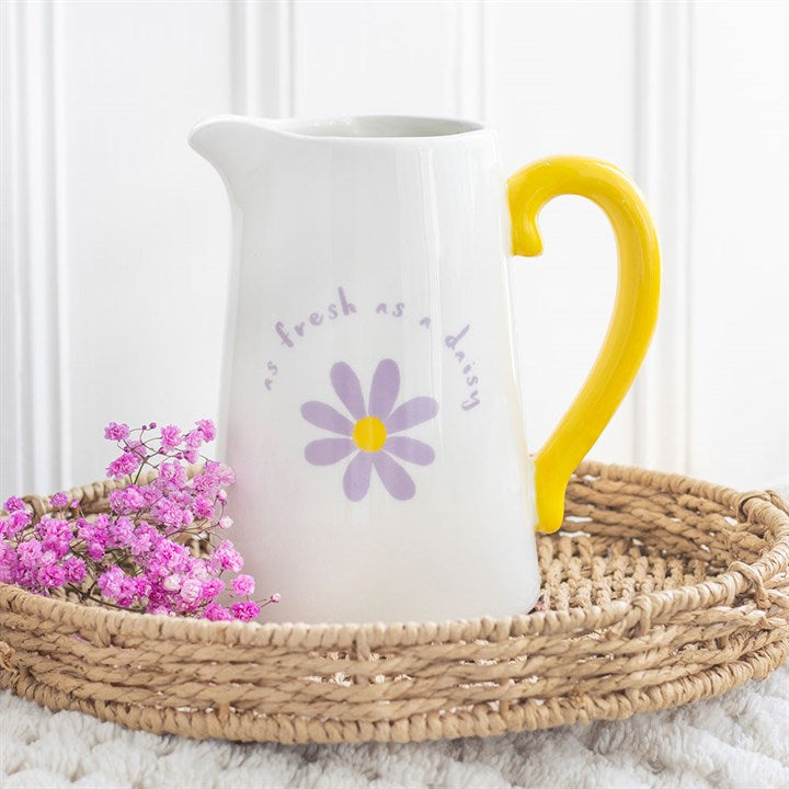 Fresh as a Daisy Ceramic Flower Jug N/A