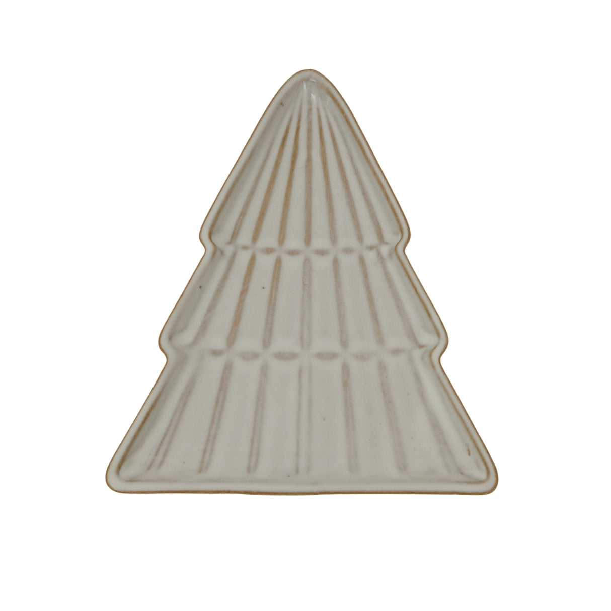 Shades 4 Seasons Ceramic Tree Dish in white for festive Christmas room decorations