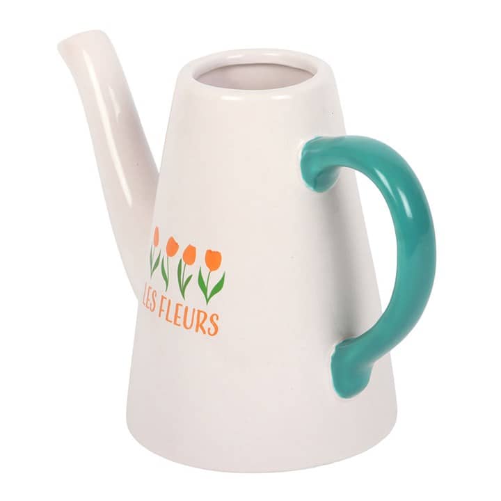Les Fleurs Tulip Ceramic Watering Can N/A