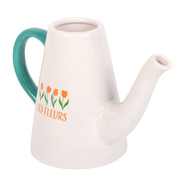 Les Fleurs Tulip Ceramic Watering Can N/A
