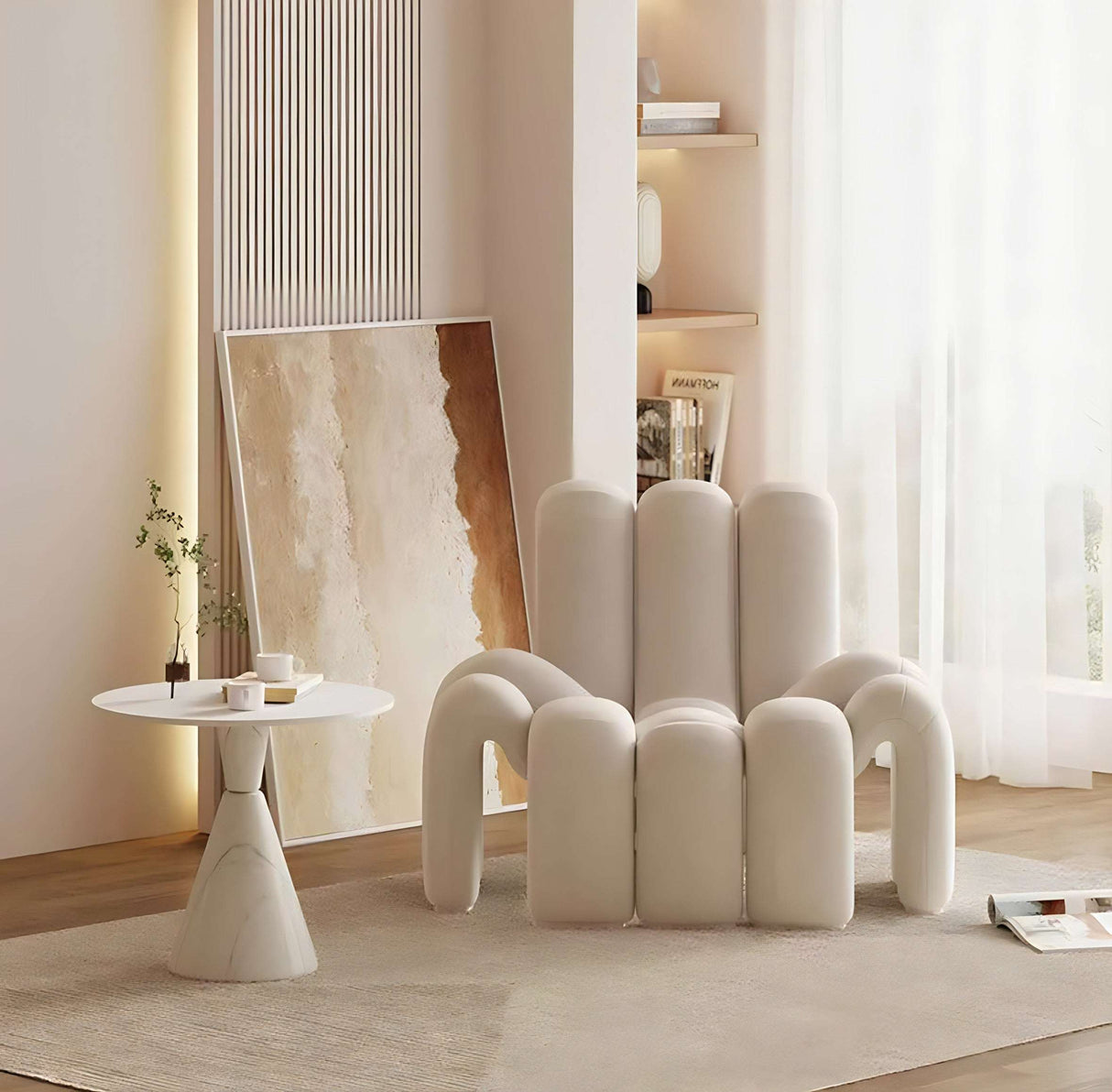 Stylish Nisu Home Chair with a unique design, perfect for modern living spaces