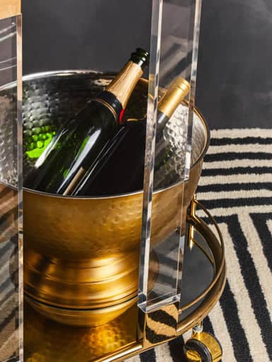 Orsina Stylish Champagne Bowl for Elegant Entertaining Orsina