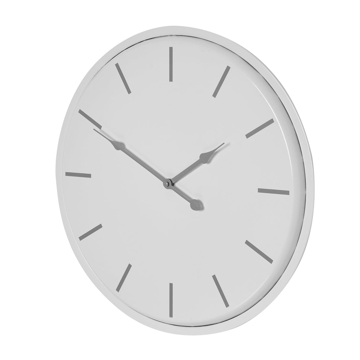 Shades 4 Seasons Minimalist White Wall Clock Shades 4 Seasons