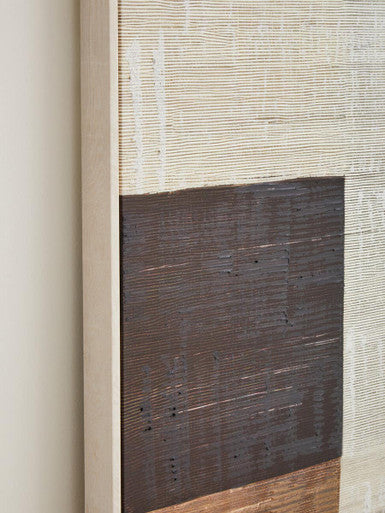 Astratto Neutral Abstract Textured Canvas Wall Art Orsina