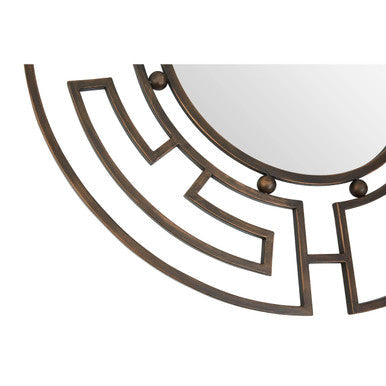 Orsina decorative wall mirror with intricate geometric frame for stylish hallway decor