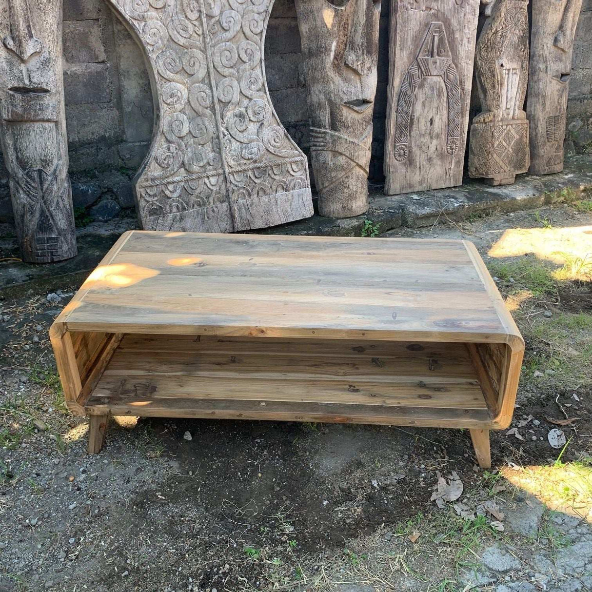 Recycled Coffee Table for Eco-Friendly Homes AW-Dropship