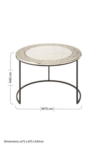 Akola Set Of 2 Nesting Coffee Tables Orsina