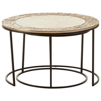 Akola Set Of 2 Nesting Coffee Tables Orsina