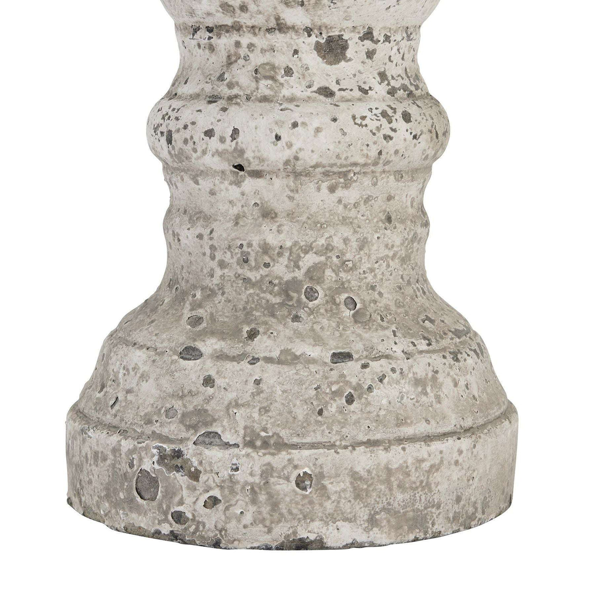 Large Stone Ceramic Column Candle Holder Shades 4 Seasons