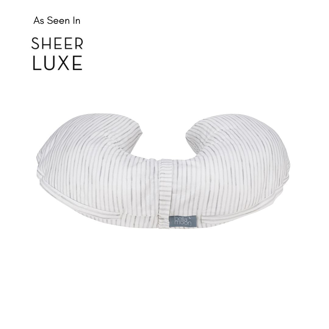BellaMoon 3-in-1 Comfort Pillow with soft fabric for versatile sleeping support