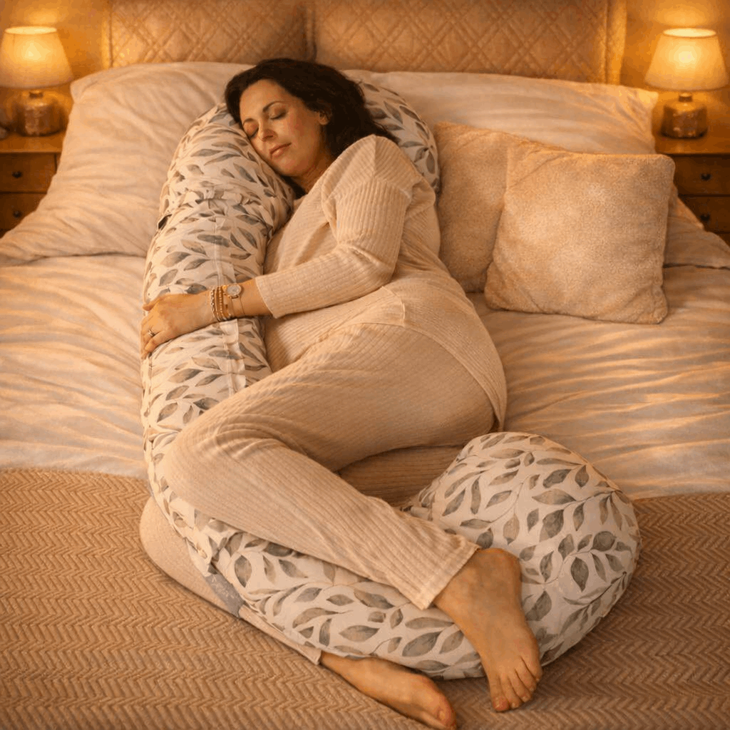 BellaMoon 3-in-1 Comfort Pillow for side sleepers providing ultimate support and relaxation in bed