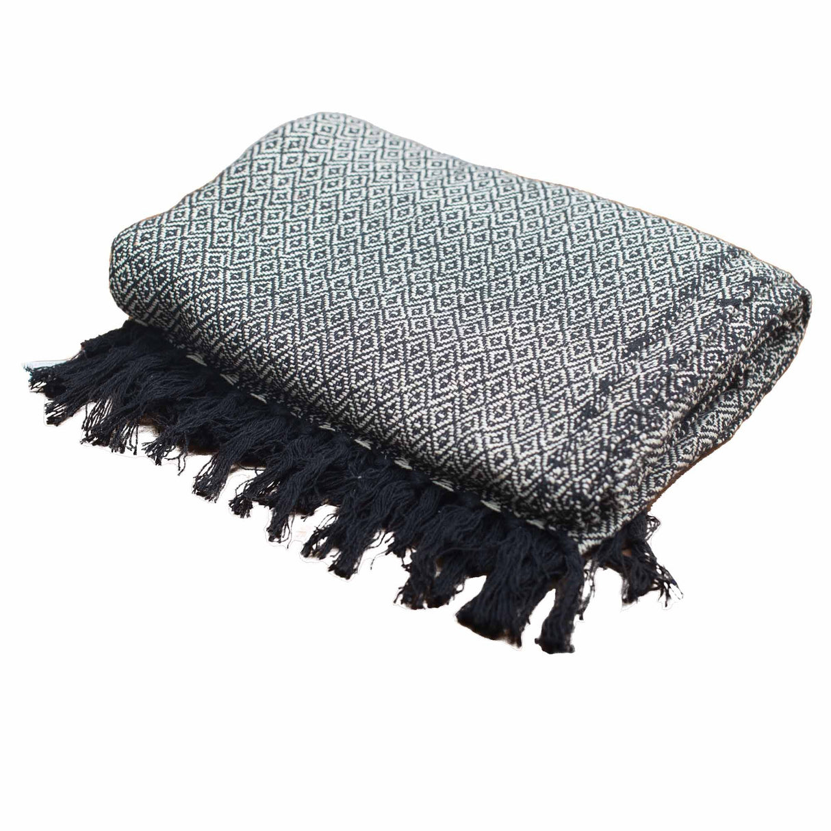 Boho Comfort Throws - 125x150cm - Charcoal AW-Dropship