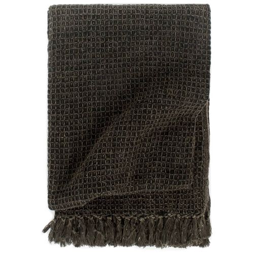 vidaXL Cotton Throw with Fringed Edge for Cozy Decor vidaXL
