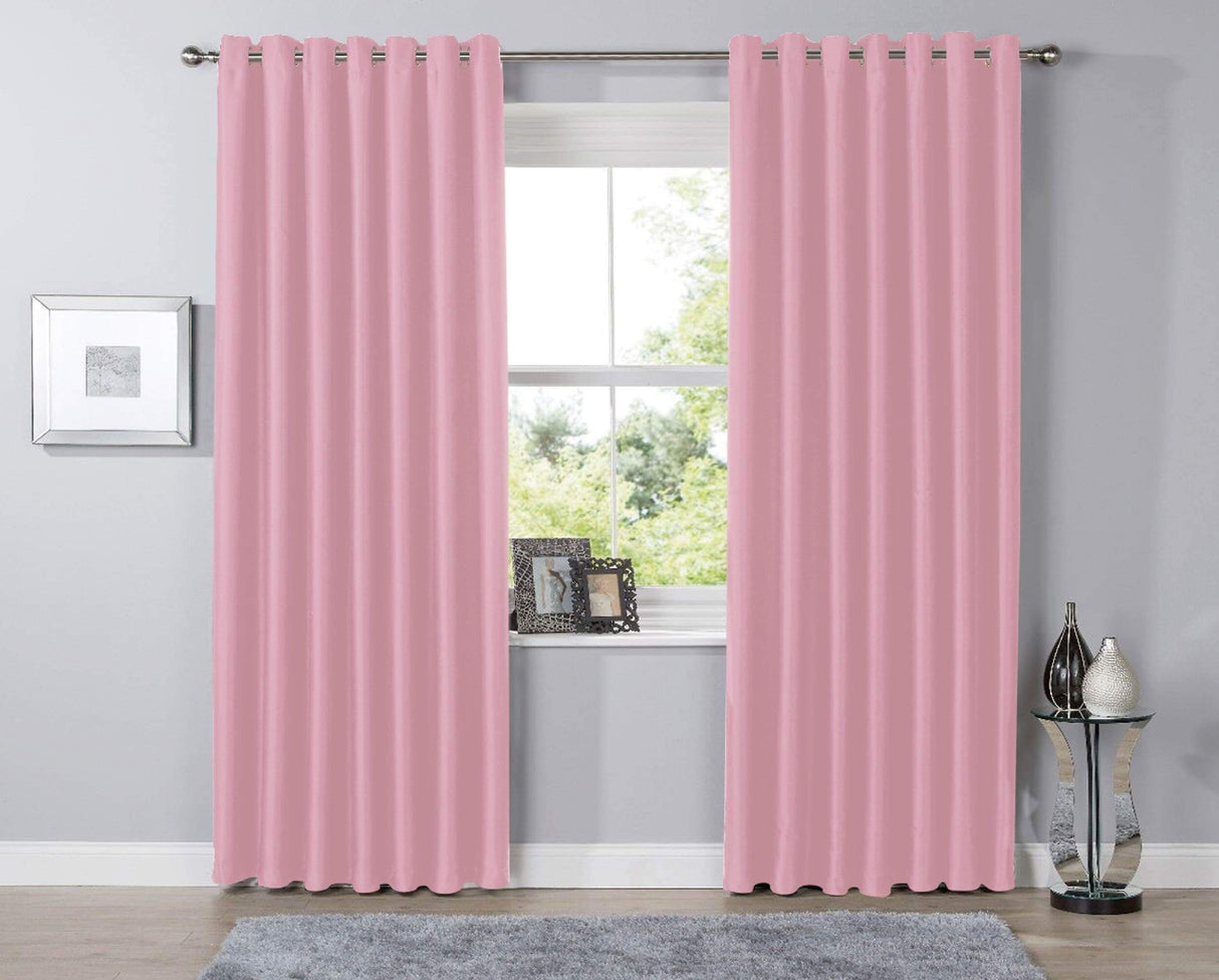 OLIVIA ROCCO Pink Curtains Ideal for Home Decor Alongside Blackout Curtains