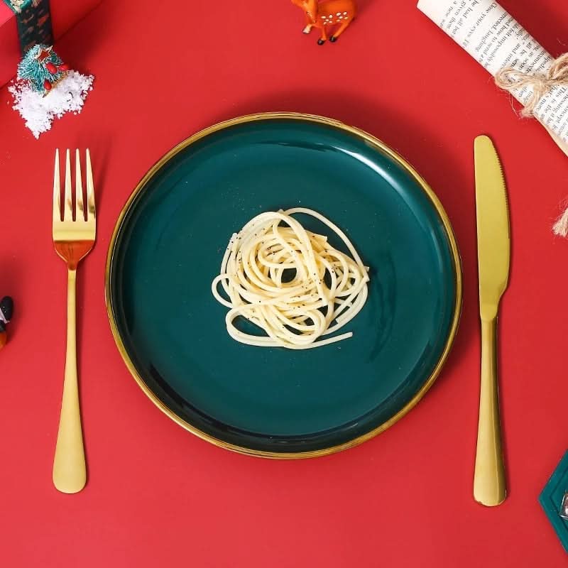 24Pcs Christmas Gifts Cutlery Set in Stainless Steel Kitchen Essentials