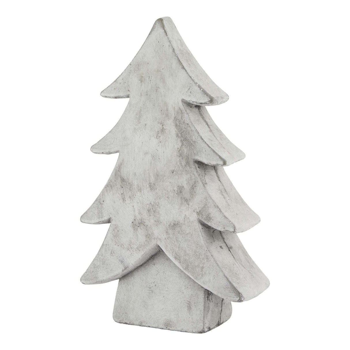 Shades 4 Seasons Athena Stone Large Christmas Tree WHITE CERAMIC Shades 4 Seasons