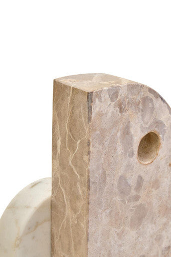 Orsina Marble Sculpture featuring a unique design and intricate detail in natural stone