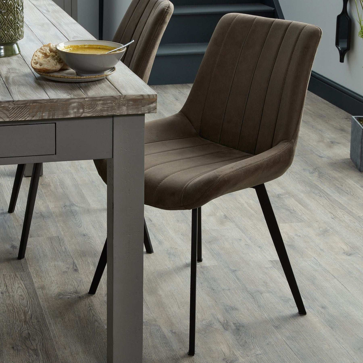 Shades 4 Seasons Modern Upholstered Dining Chair Shades 4 Seasons