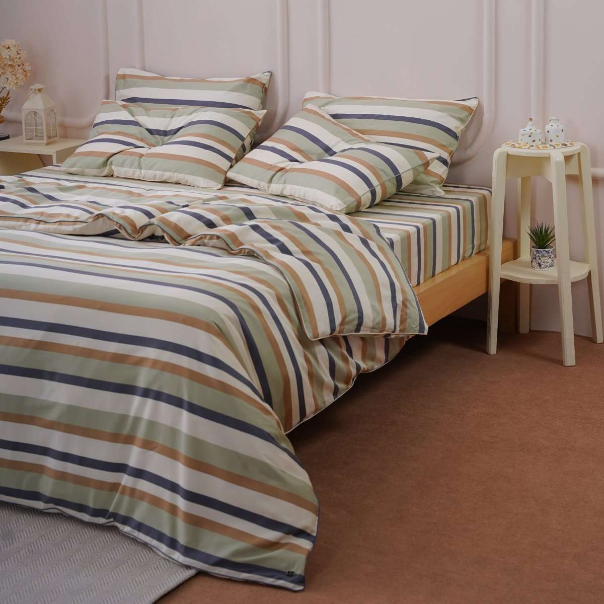 Ackly Bamboo - Harmony Stripe Duvet Cover SHEET STORY