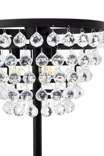 Elegant Orsina Floor Lamp with Crystal Accents for Stylish Home Lighting