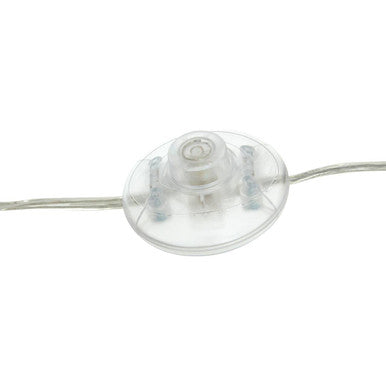 Orsina Floor Lamp with a clear cord switch, designed for elegant living room lighting