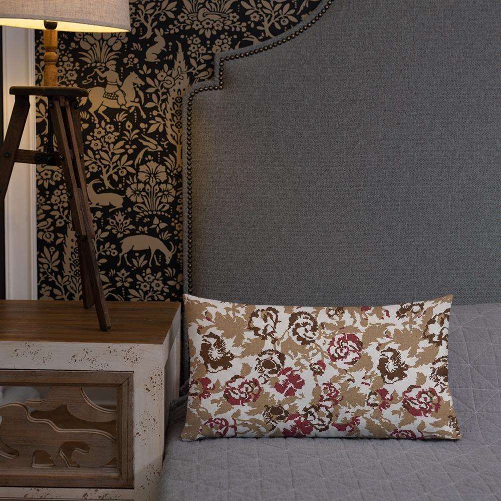 Shades 4 Seasons Floral Pattern Couch Cushion Decor 20×12 Shades 4 Seasons