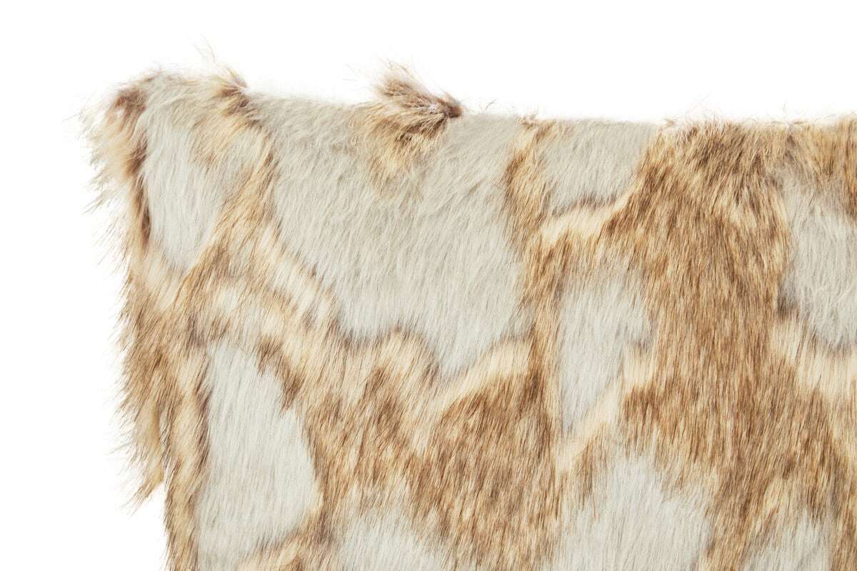 Orsina Fur Cushion with Soft Texture and Stylish Pattern for Home Decor